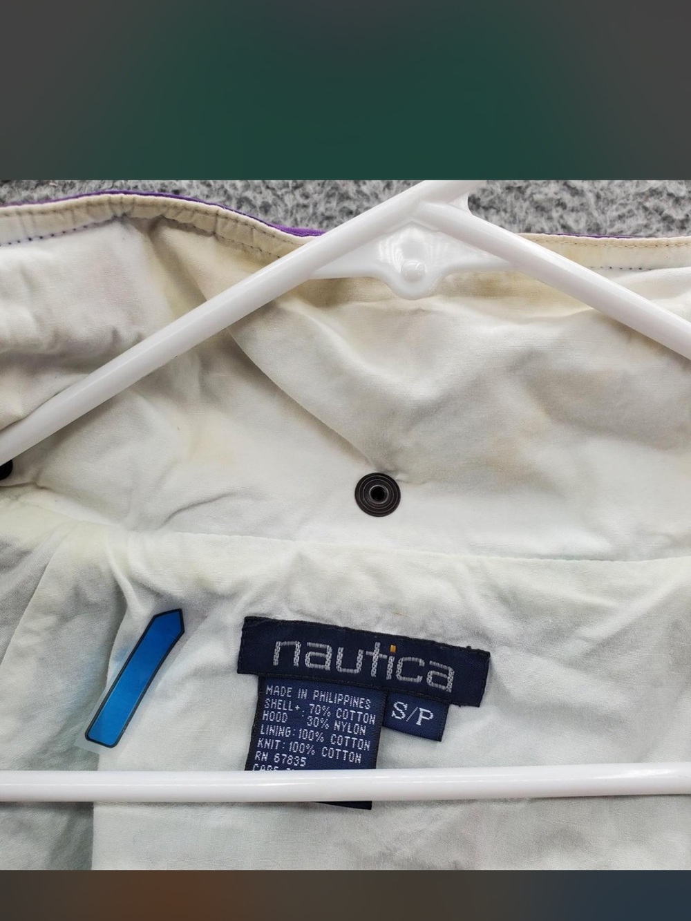 Vintage Nautica Challenge Jacket J-Class Green Sailing Windbreaker 90s - Picture 2 of 7